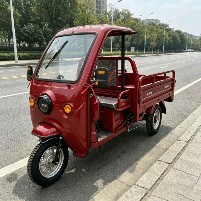 WeldSen Gasoline With Canopy High-Power Cargo Tricycle for Africa