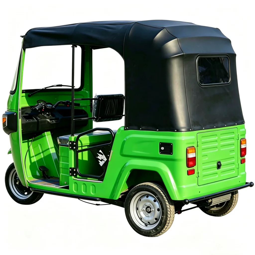 WeldSen Gasoline With Canopy Heavy-Duty Passenger Tuk-Tuk for Africa