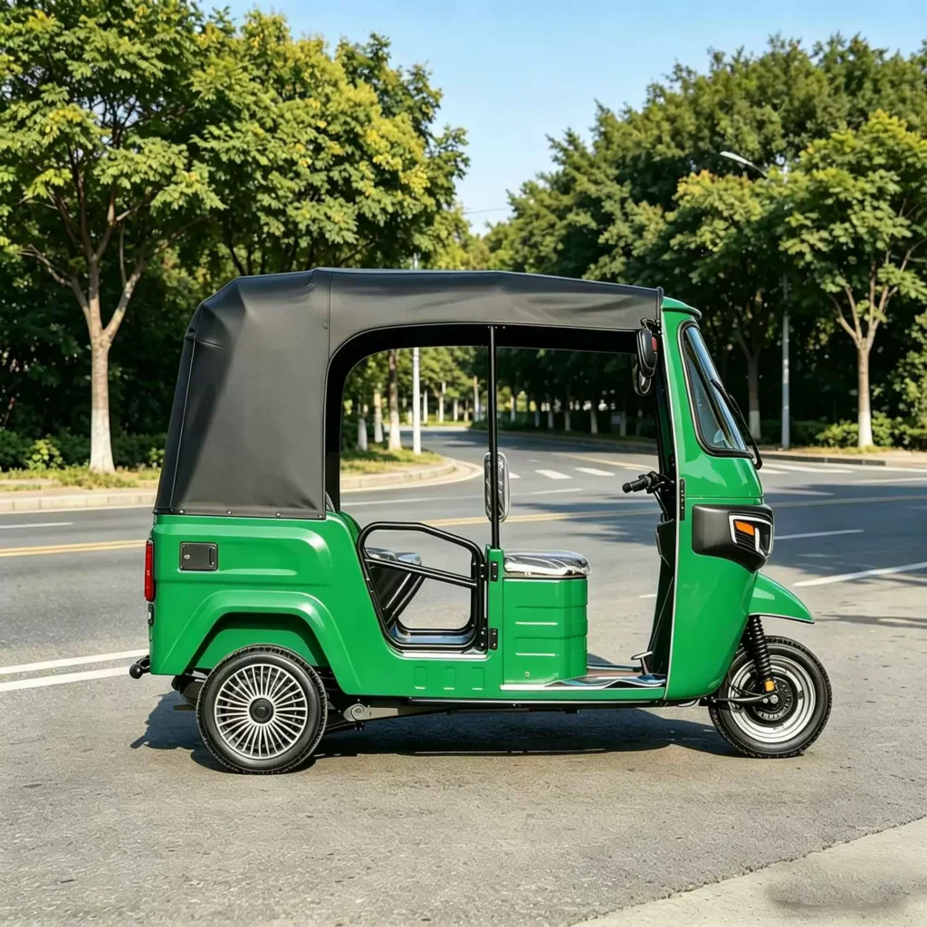 WeldSen Gasoline Enclosed Cabin High-Power Passenger Tuk-Tuk