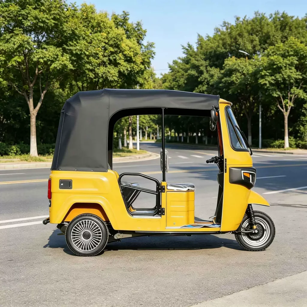 WeldSen Gasoline Enclosed Cabin Passenger Tuk-Tuk for Southeast Asia & Africa
