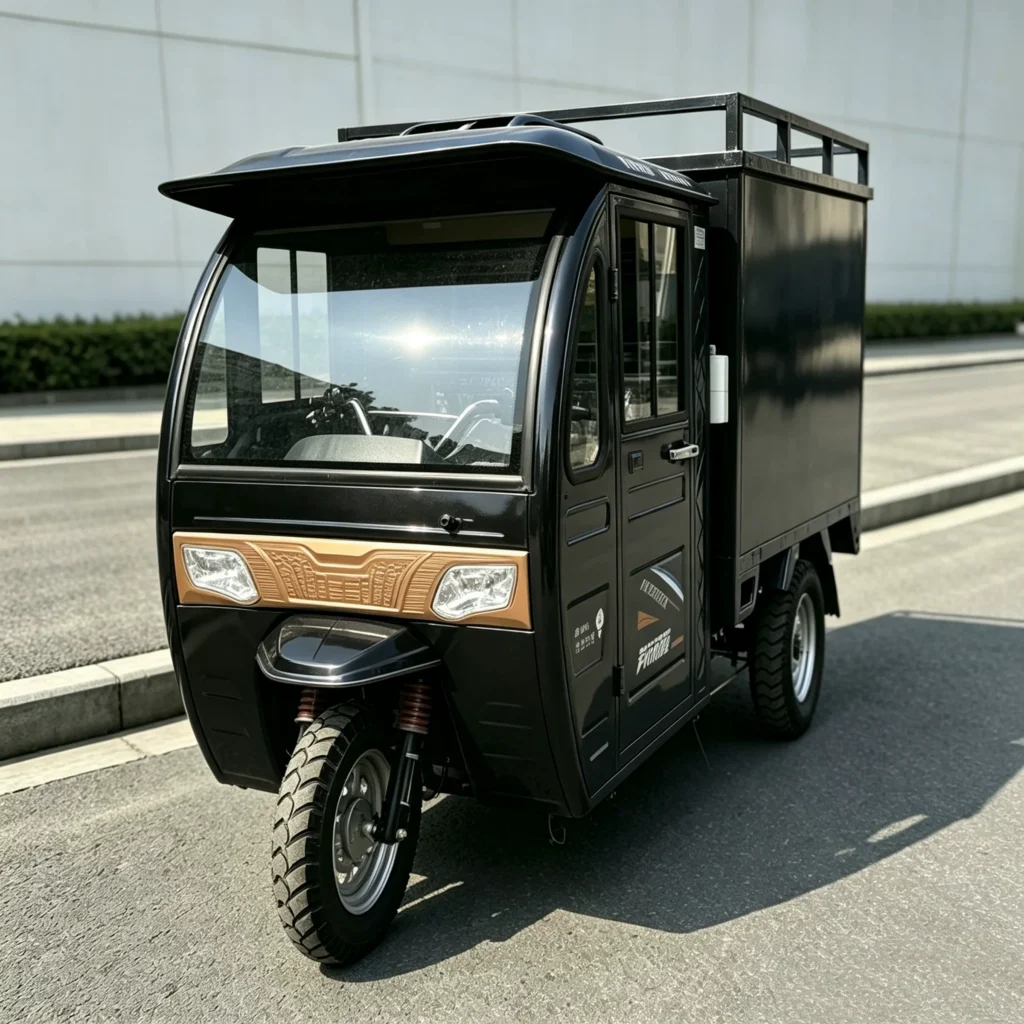 WeldSen Gasoline Delivery Cargo Tricycle