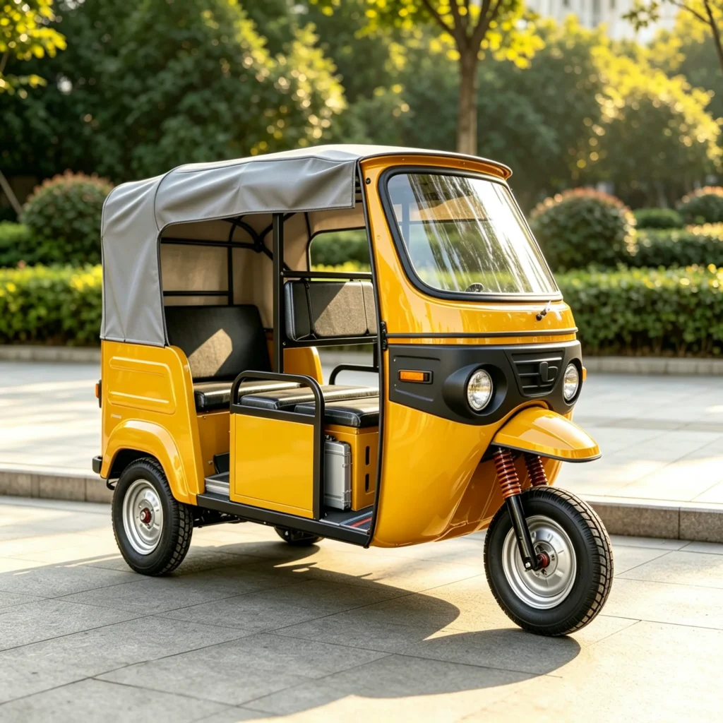 WeldSen Gasoline With Canopy Dual-Row Seats Passenger Tuk-Tuk