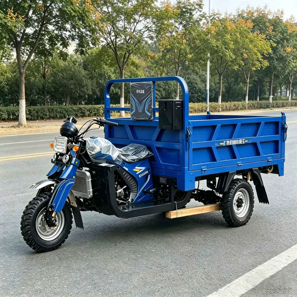 WeldSen Gasoline Heavy-Duty Water-Cooled Agricultural Cargo Tricycle