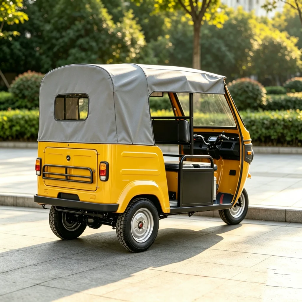 WeldSen Gasoline With Canopy Dual-Row Seats Passenger Tuk-Tuk