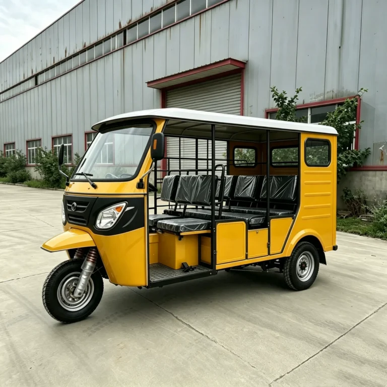 WeldSen Gasoline Large Cargo Box Passenger Tuk-Tuk for Africa