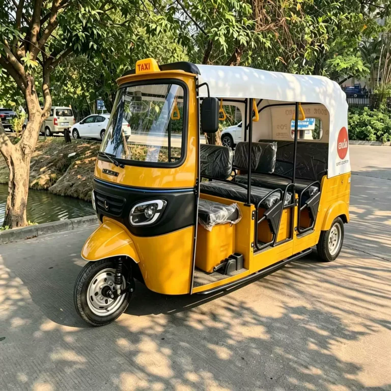 WeldSen Gasoline Enclosed Cabin High-Power Passenger Tuk-Tuk for Africa