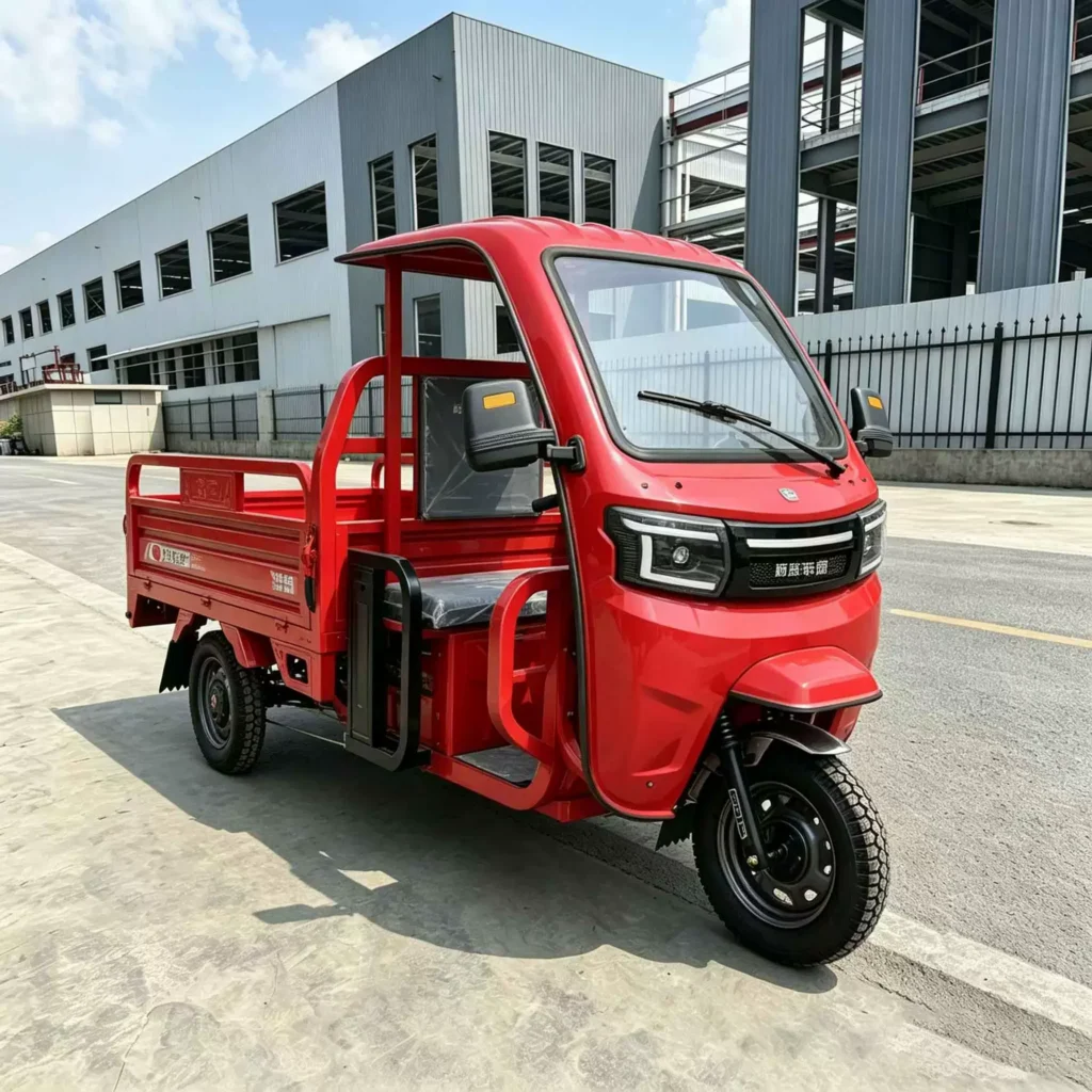 WeldSen Gasoline With Canopy Cargo Tricycle for Africa