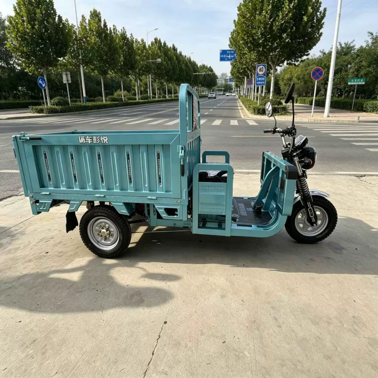 WeldSen Gasoline Self-Dumping Heavy-Duty Agricultural Cargo Tricycle