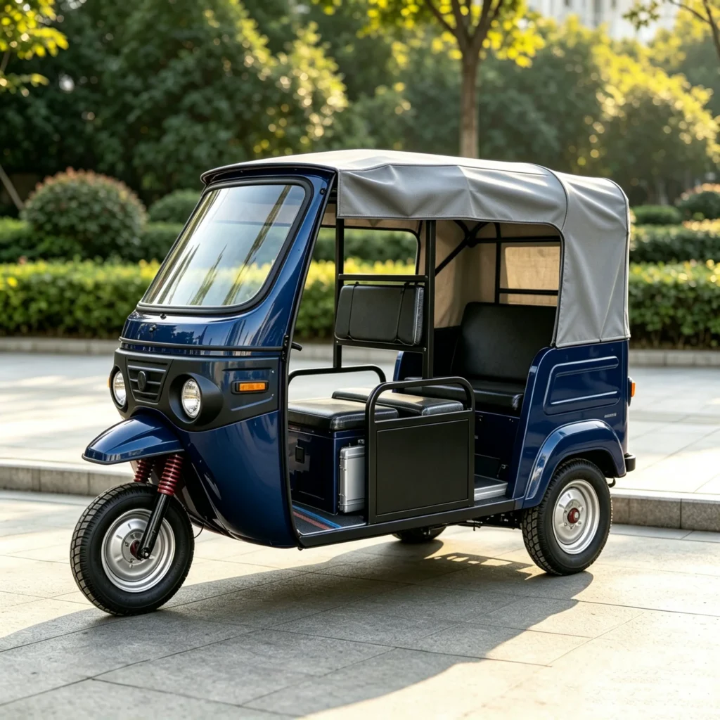 WeldSen Gasoline Dual-Row Seats Passenger Tuk-Tuk