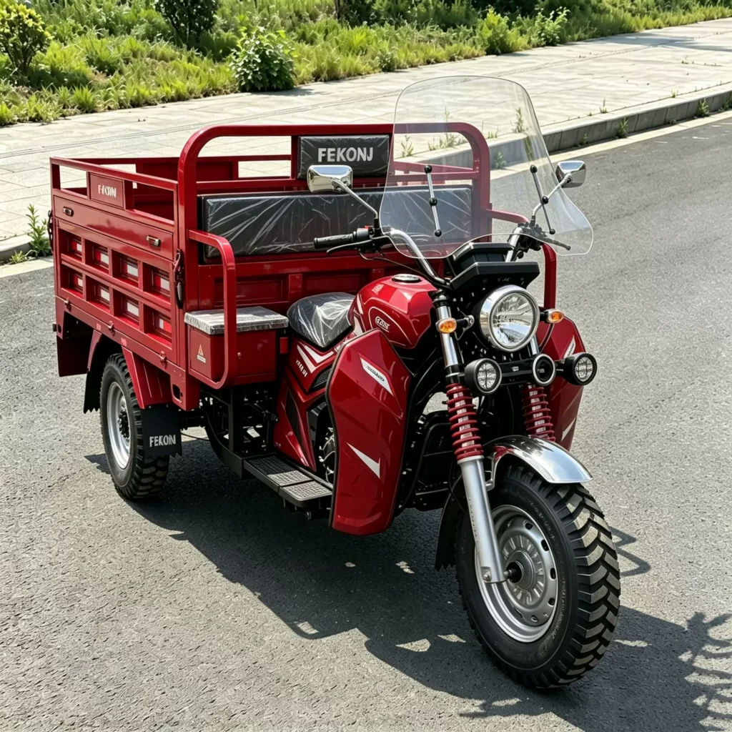 WeldSen Gasoline Agricultural Cargo Tricycle for Africa