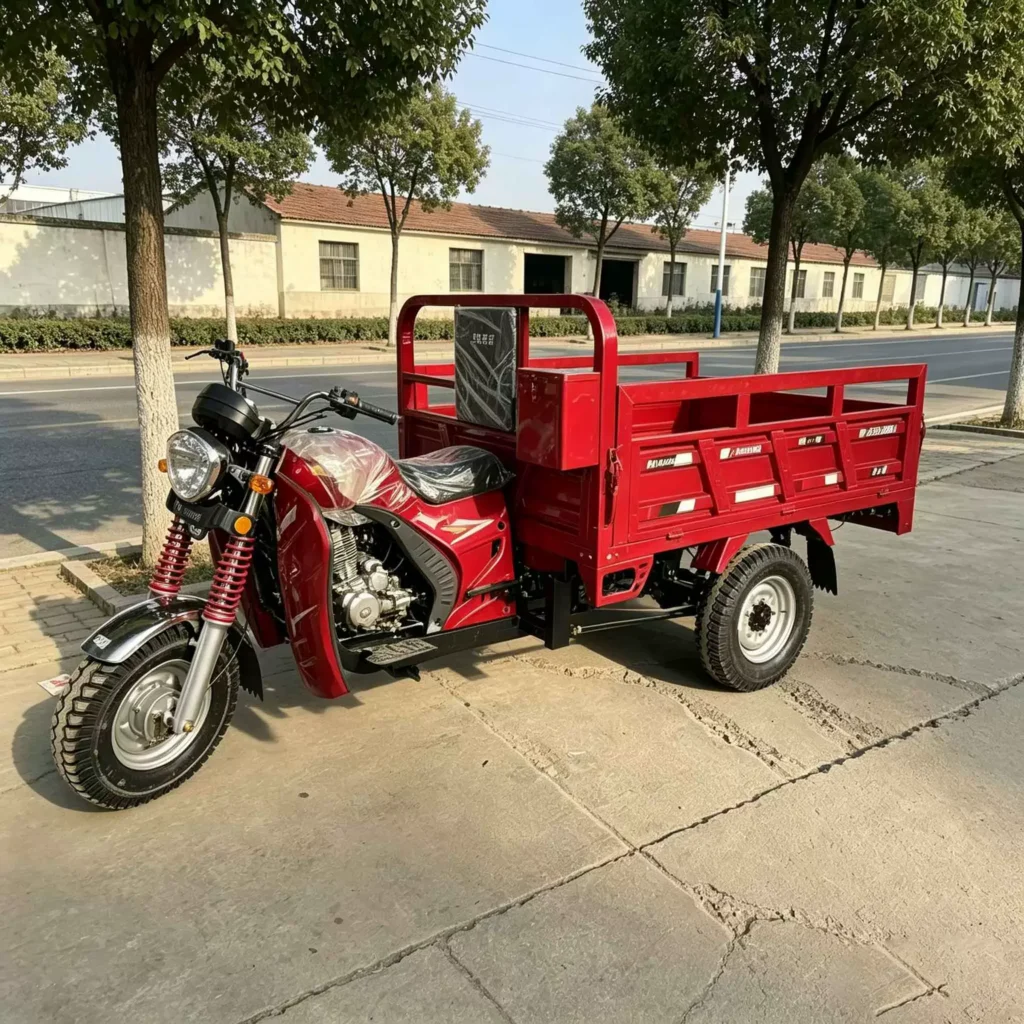WeldSen Gasoline Heavy-Duty Agricultural Cargo Tricycle