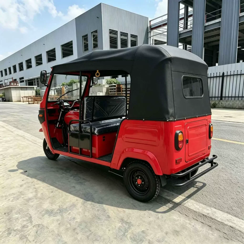 WeldSen Gasoline With Canopy High-Power Passenger Tuk-Tuk