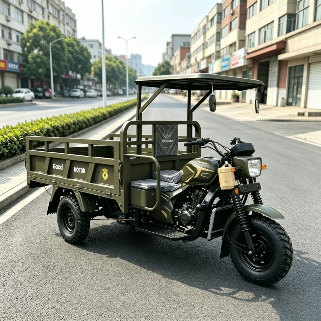 WeldSen Gasoline Heavy-Duty Agricultural Cargo Tricycle