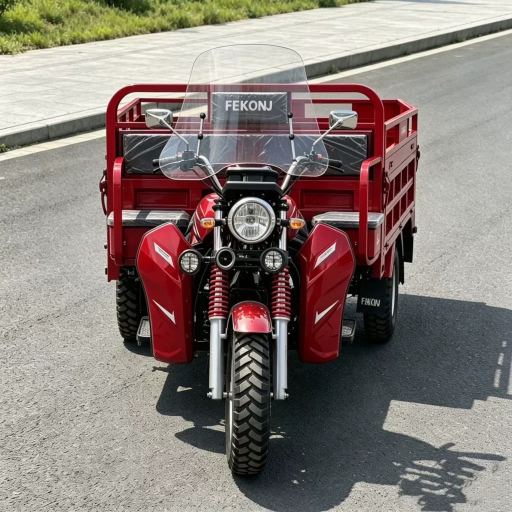 WeldSen Gasoline Heavy-Duty Agricultural Cargo Tricycle for Africa