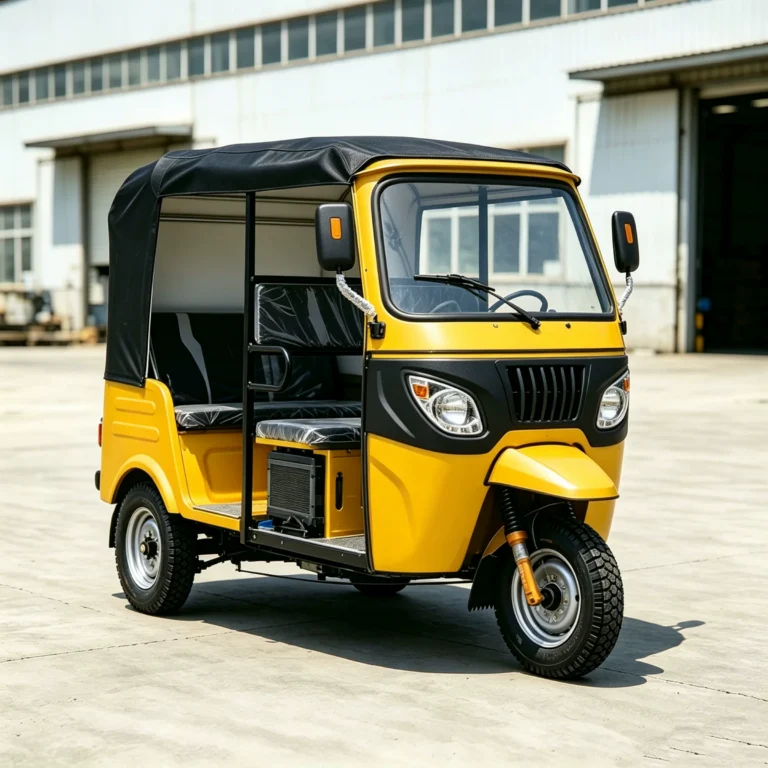 WeldSen Gasoline Bajaj-Style Dual-Row Seats Triple-Row Seats Passenger Tuk-Tuk
