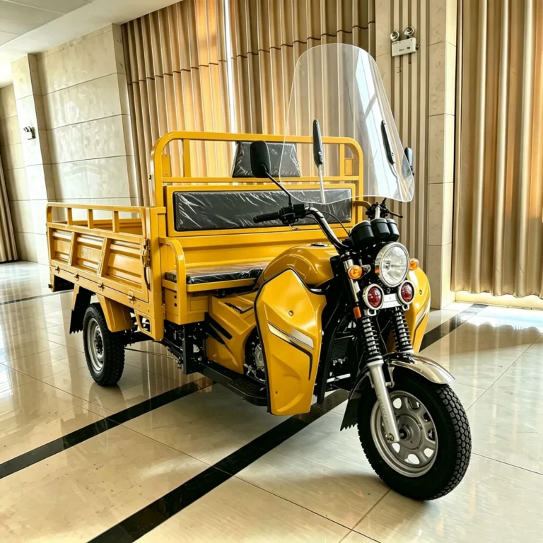 WeldSen Gasoline With Canopy High-Power Agricultural Cargo Tricycle for Africa
