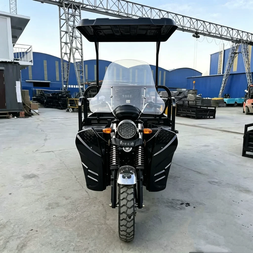 WeldSen Gasoline With Canopy Cargo Tricycle