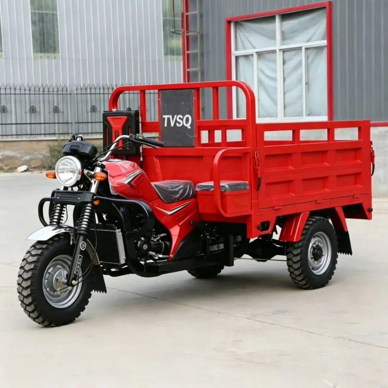 WeldSen Gasoline Self-Dumping Fuel-Efficient Agricultural Cargo Tricycle