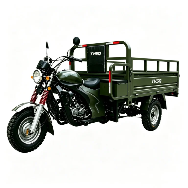 WeldSen Gasoline Reinforced Body Heavy-Duty Agricultural Cargo Tricycle