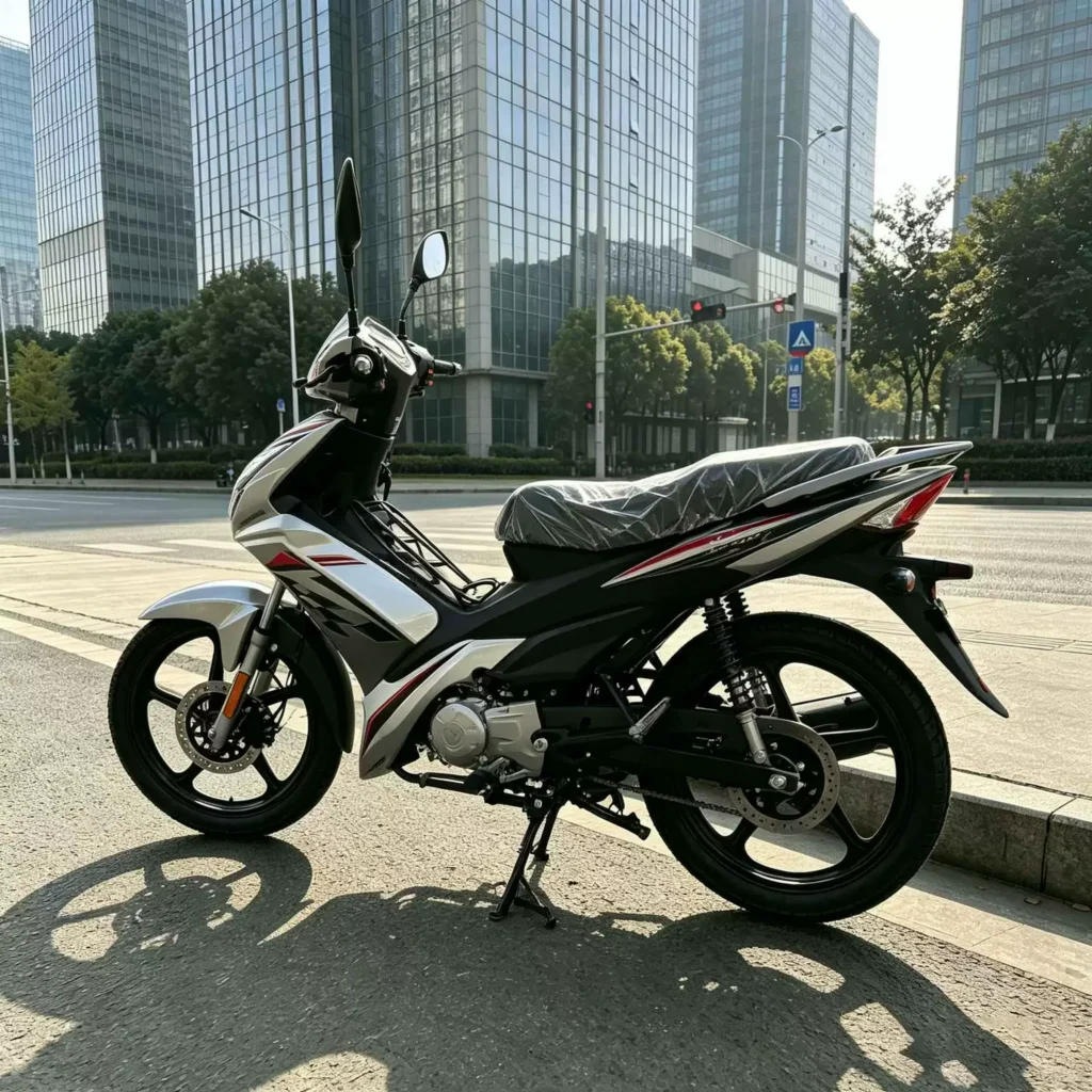 WeldSen Gasoline Step-Through Motorcycle