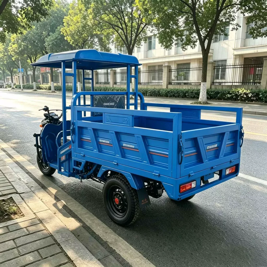 WeldSen Gasoline Fuel-Efficient Agricultural Cargo Tricycle