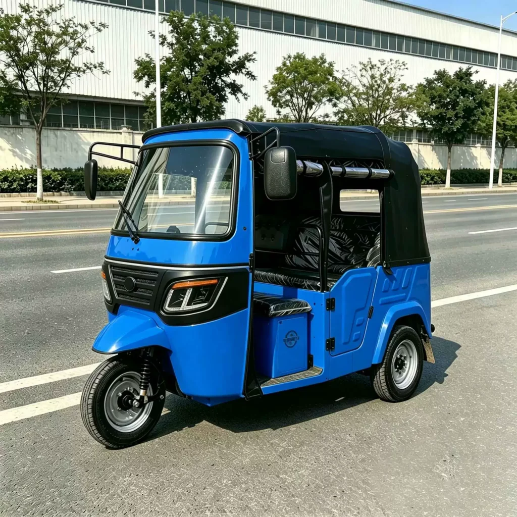 WeldSen Gasoline Enclosed Cabin Semi-Enclosed Passenger Tuk-Tuk