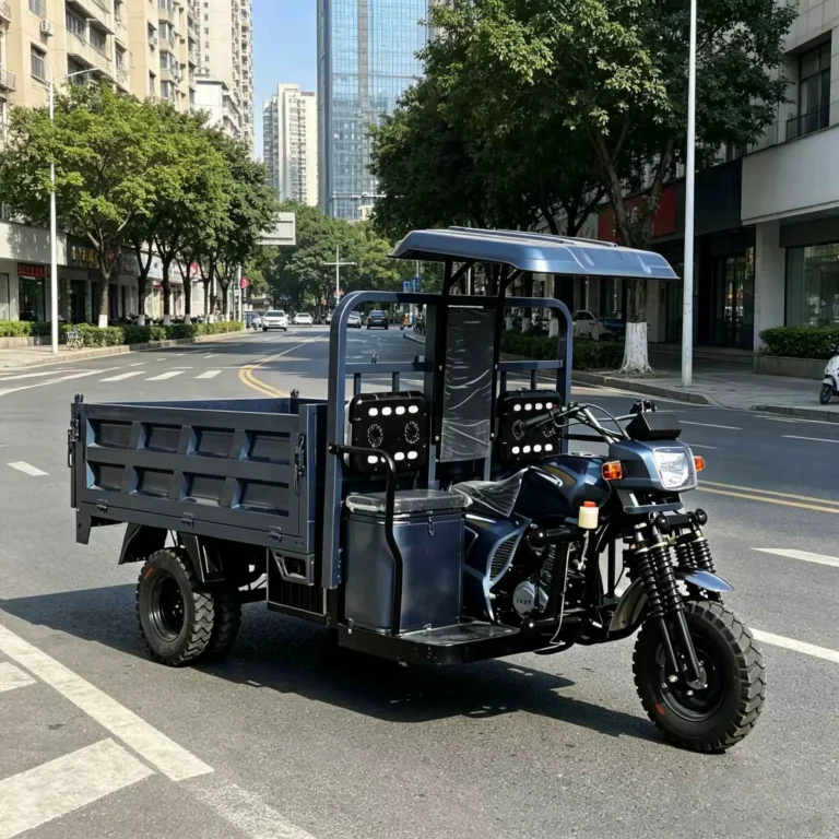 WeldSen Gasoline Self-Dumping High-Power Agricultural Cargo Tricycle