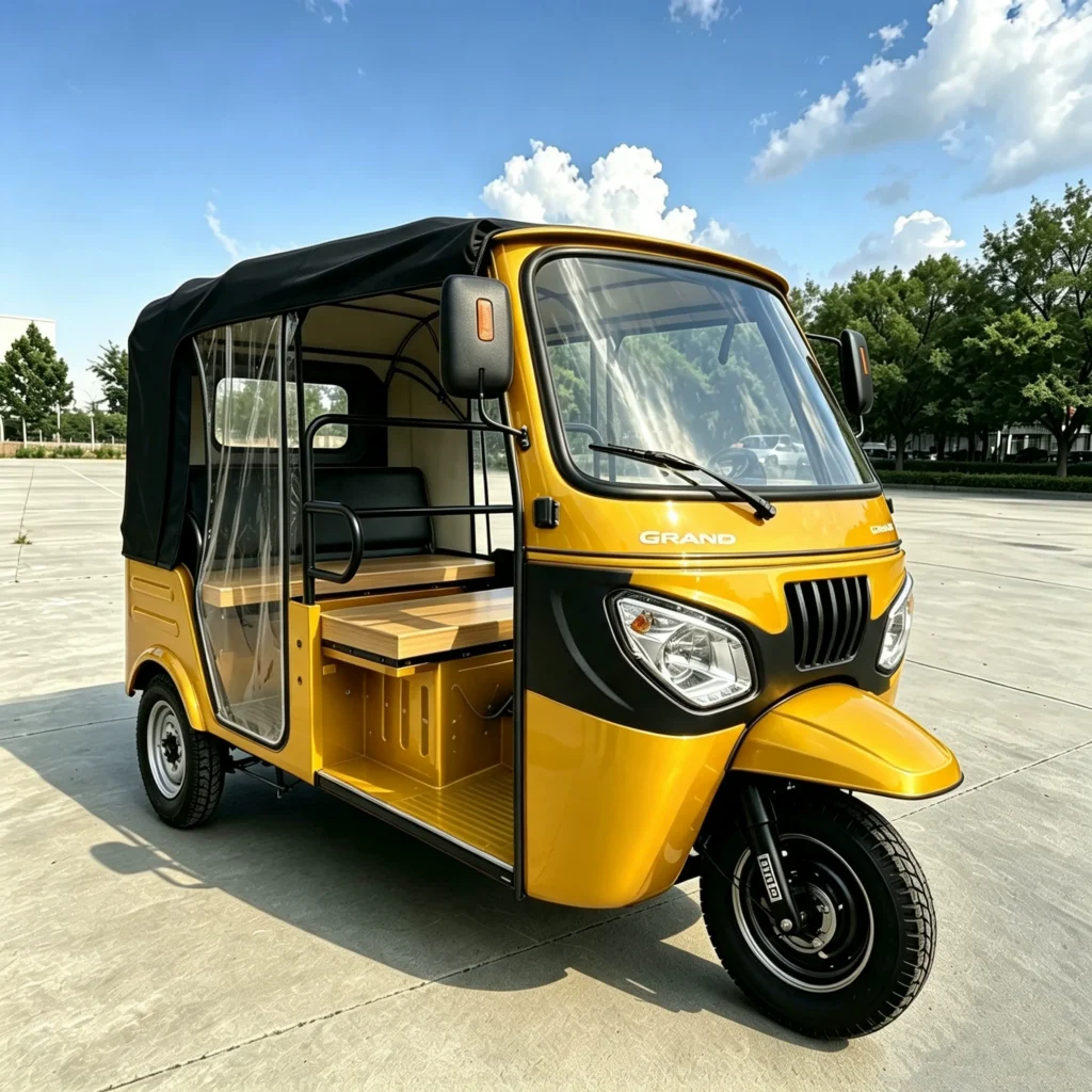 WeldSen Gasoline Dual-Row Seats Passenger Tuk-Tuk