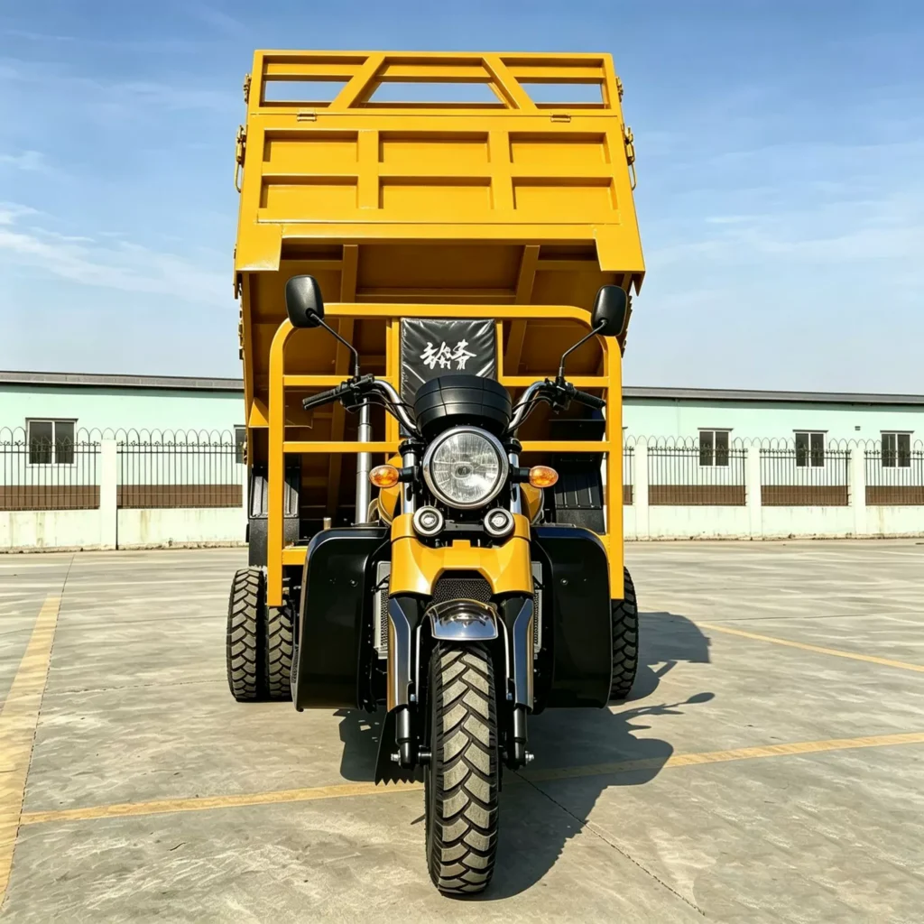 WeldSen Gasoline Off-Road Five-Wheel Cargo Tricycle