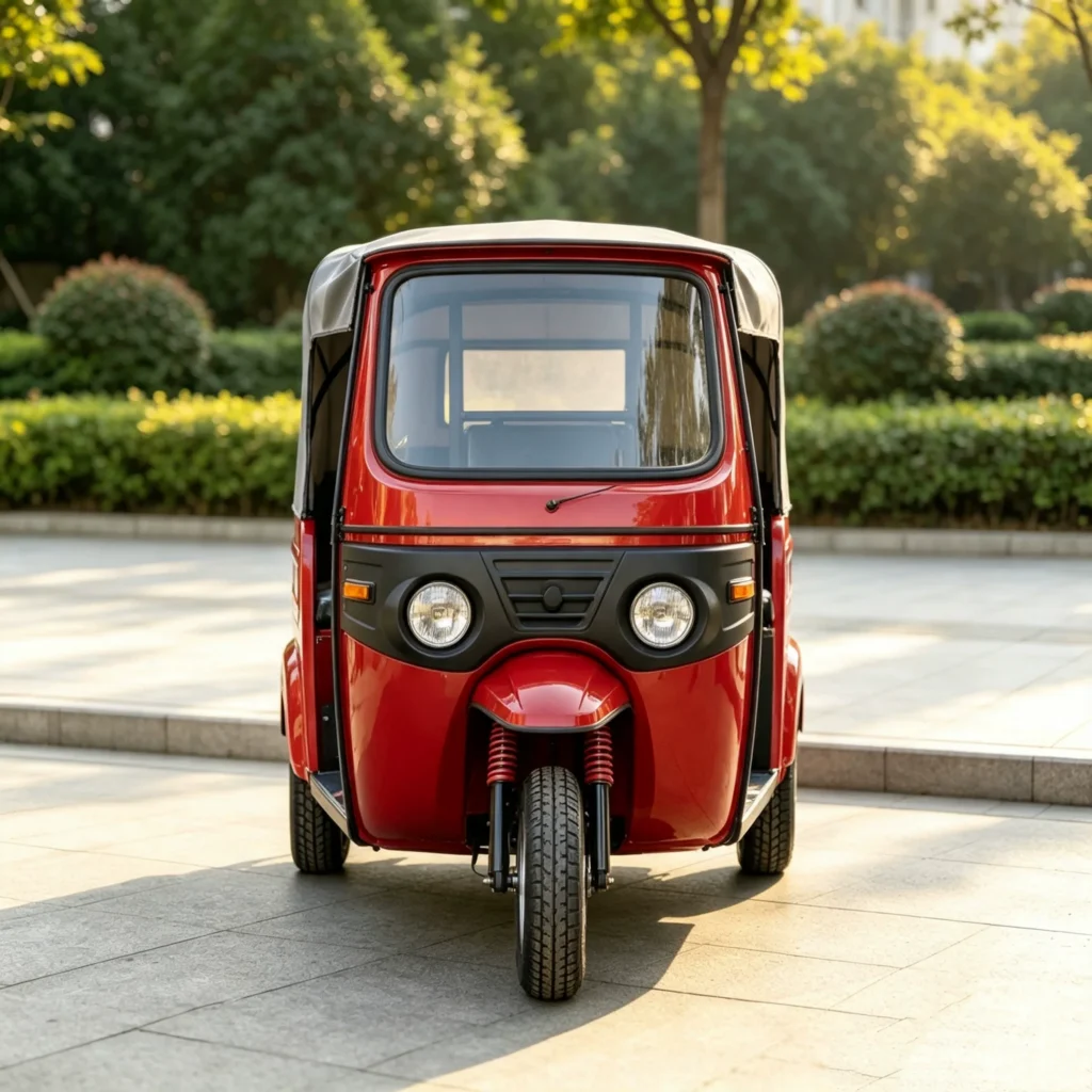 WeldSen Gasoline Reinforced Body Heavy-Duty Cargo Tricycle for Africa