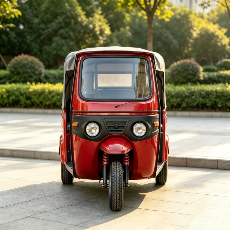 WeldSen Gasoline Reinforced Body Heavy-Duty Cargo Tricycle for Africa