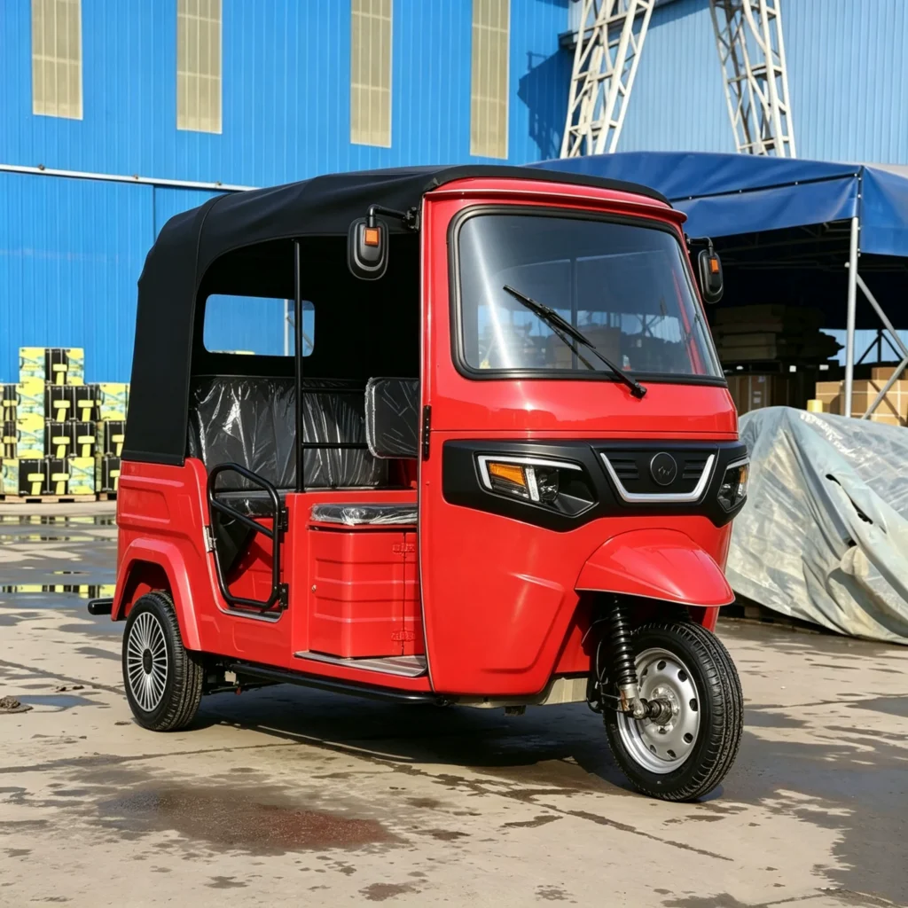 WeldSen Gasoline Enclosed Cabin Passenger Tuk-Tuk