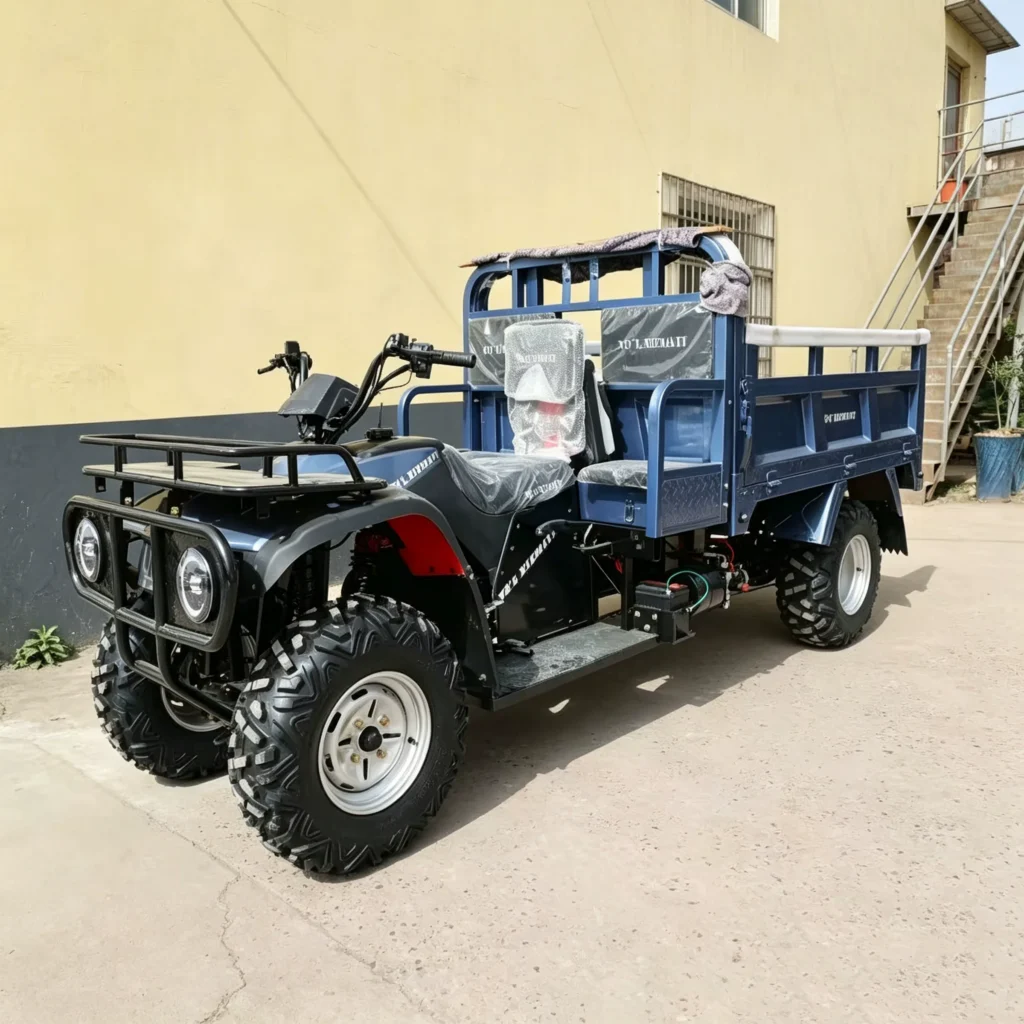 WeldSen Gasoline Self-Dumping Off-Road ATV for Africa