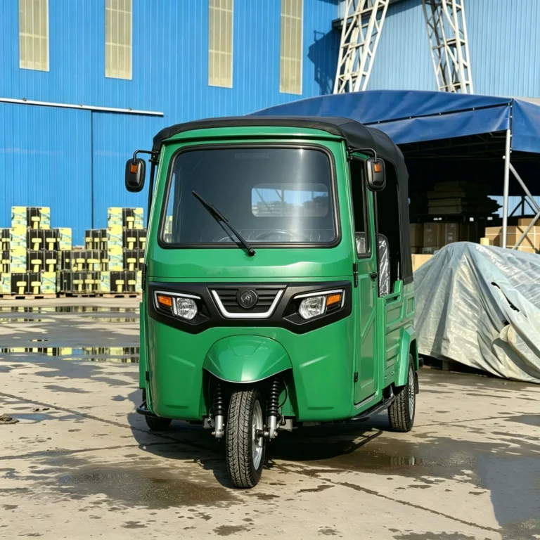 WeldSen Gasoline Bajaj-Style With Canopy Passenger Tuk-Tuk for Africa