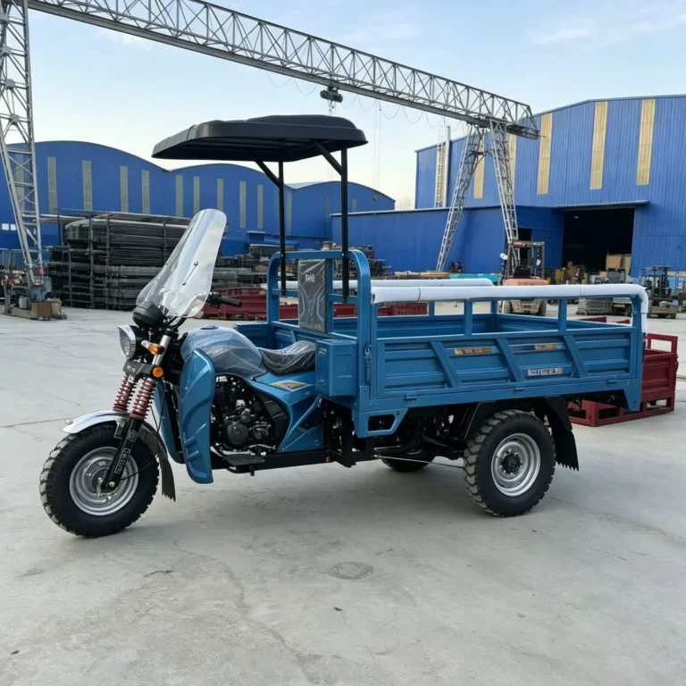 WeldSen Gasoline Water-Cooled Air-Cooled Agricultural Cargo Tricycle
