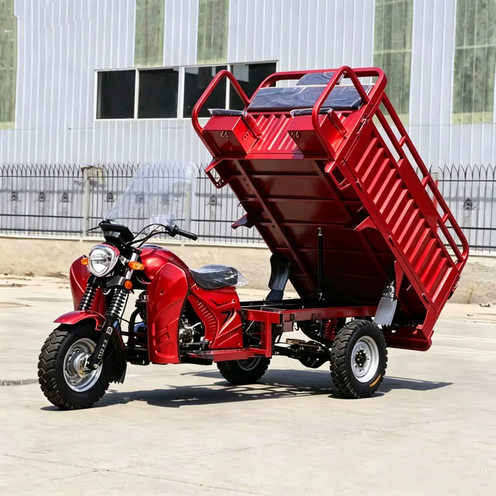 WeldSen Gasoline Heavy-Duty Fuel-Efficient Cargo Tricycle