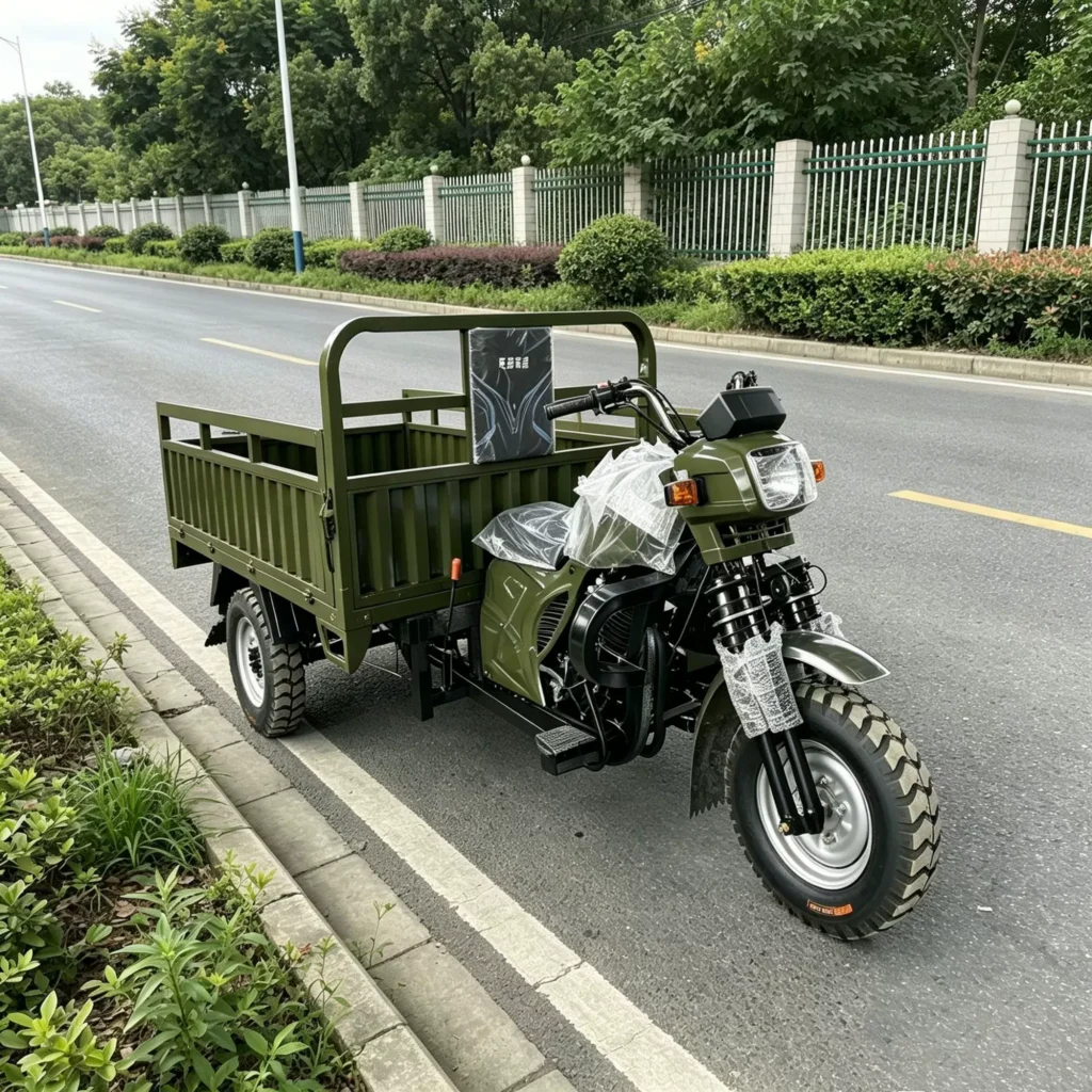 WeldSen Gasoline Heavy-Duty Agricultural Cargo Tricycle