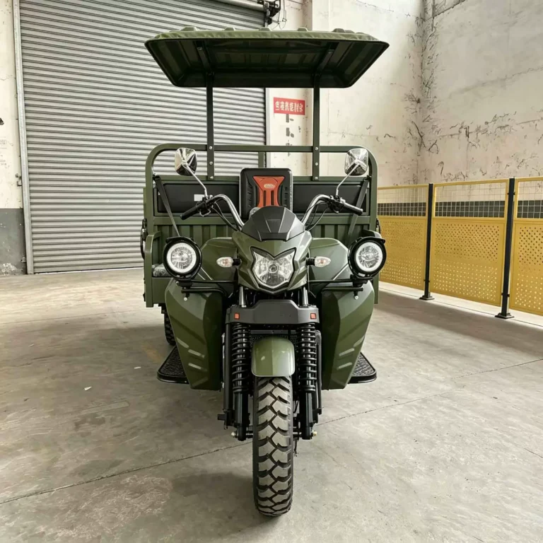 WeldSen Gasoline Self-Dumping Agricultural Cargo Tricycle