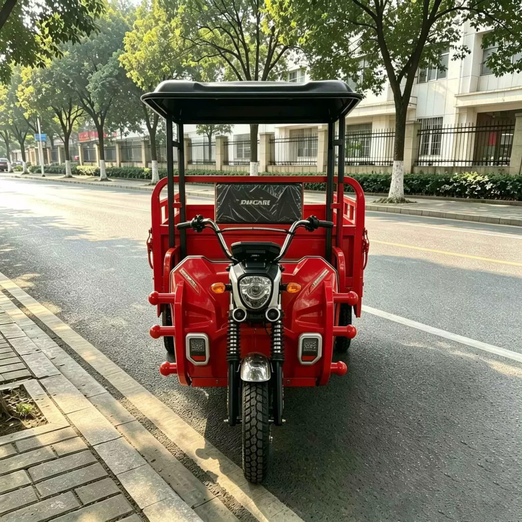 WeldSen Gasoline With Canopy High-Power Cargo Tricycle for Africa
