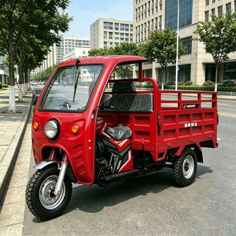 WeldSen Gasoline Heavy-Duty Passenger Tricycle for Africa