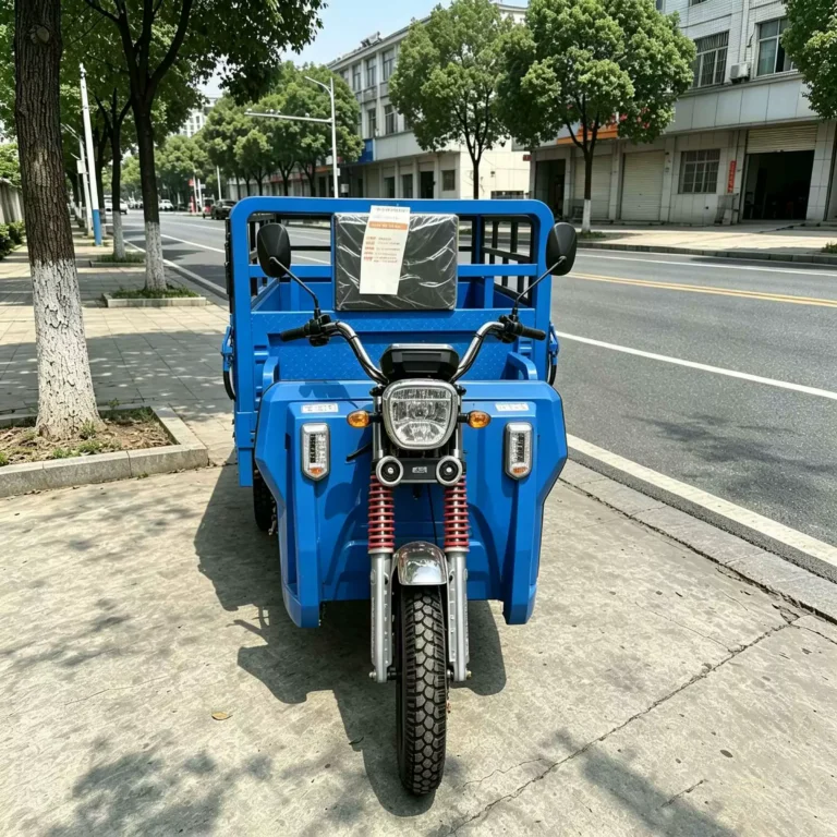 WeldSen Gasoline Self-Dumping Agricultural Cargo Tricycle