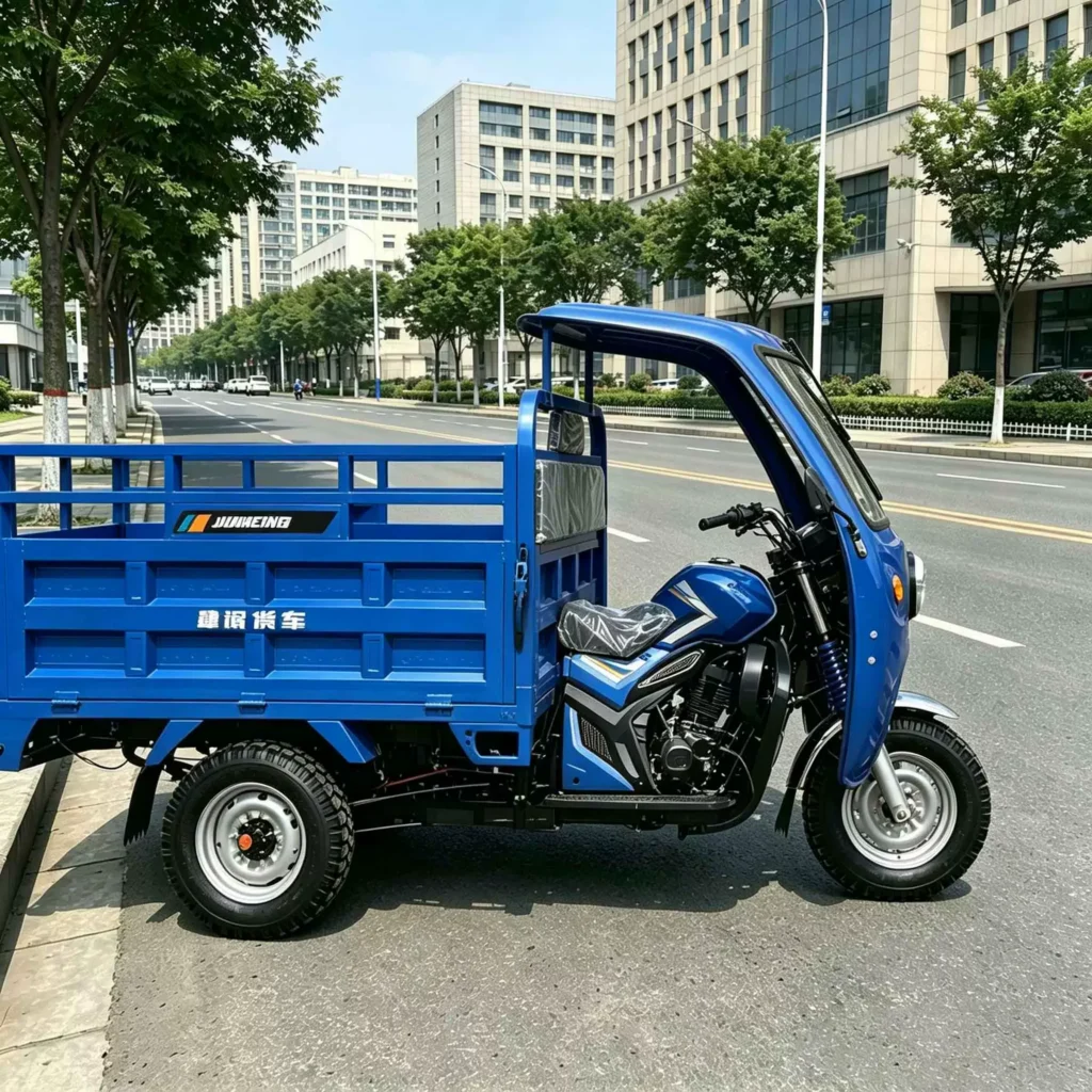 WeldSen Gasoline Fuel-Efficient Off-Road Cargo Tricycle for Africa