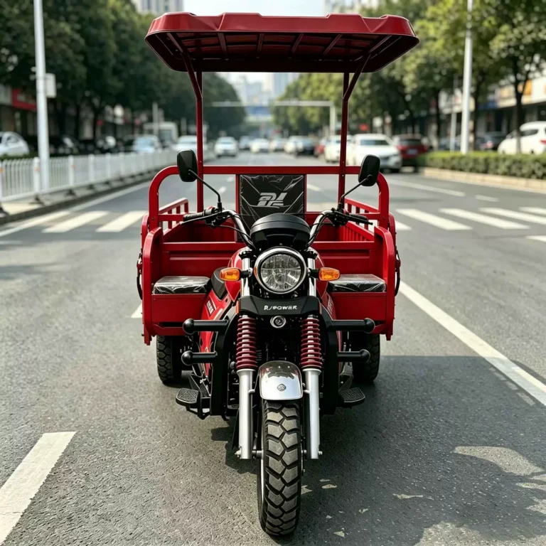 WeldSen Gasoline Self-Dumping Agricultural Cargo Tricycle