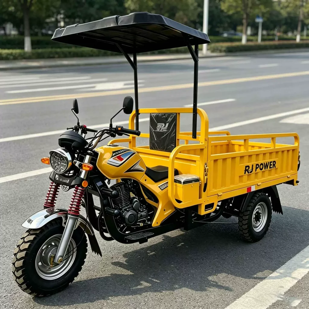 WeldSen Gasoline Heavy-Duty Water-Cooled Cargo Tricycle