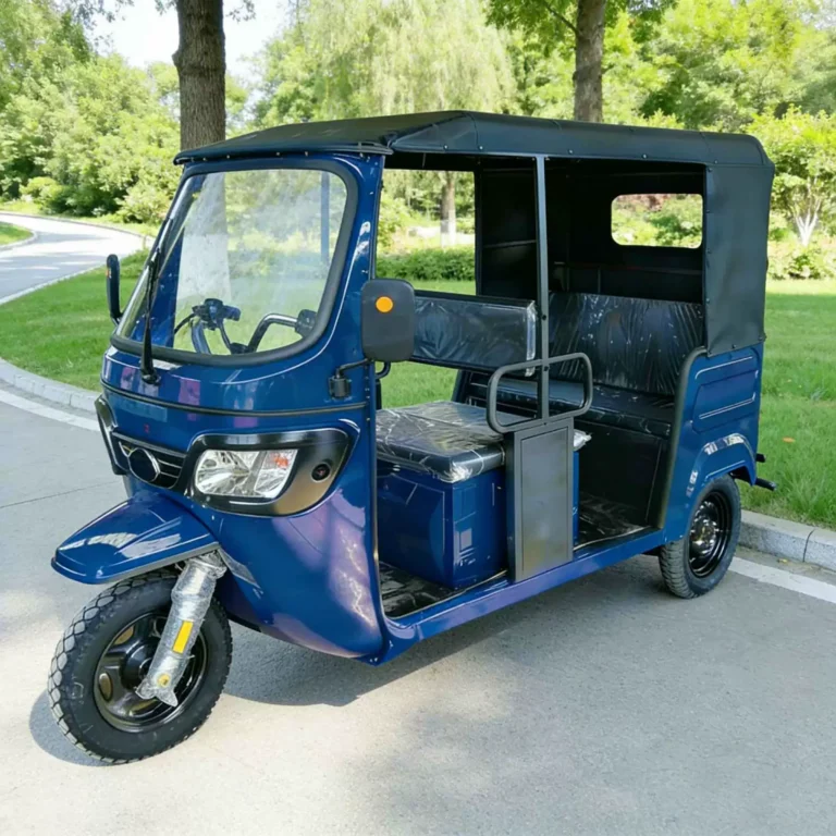 WeldSen Gasoline With Canopy Dual-Row Seats Passenger Tuk-Tuk for Africa