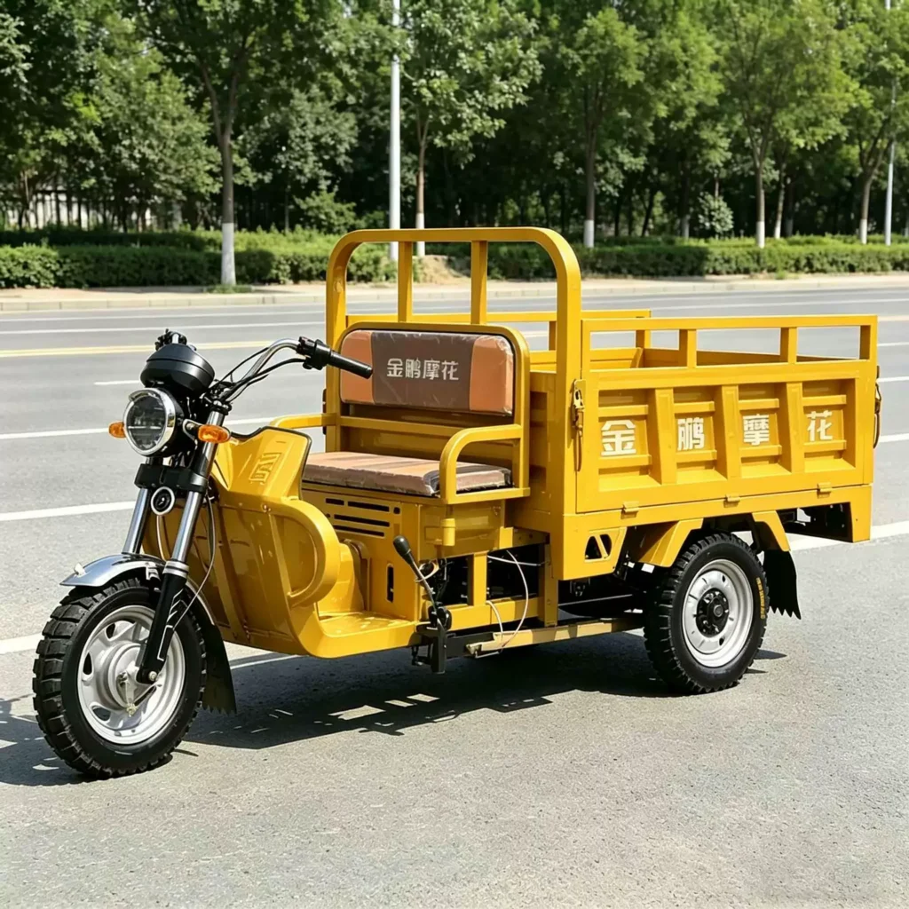 WeldSen Gasoline Heavy-Duty Cargo Tricycle for Africa