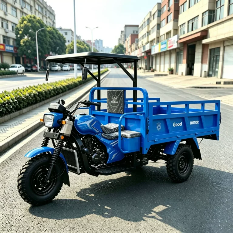 WeldSen Gasoline With Canopy Agricultural Cargo Tricycle for Africa