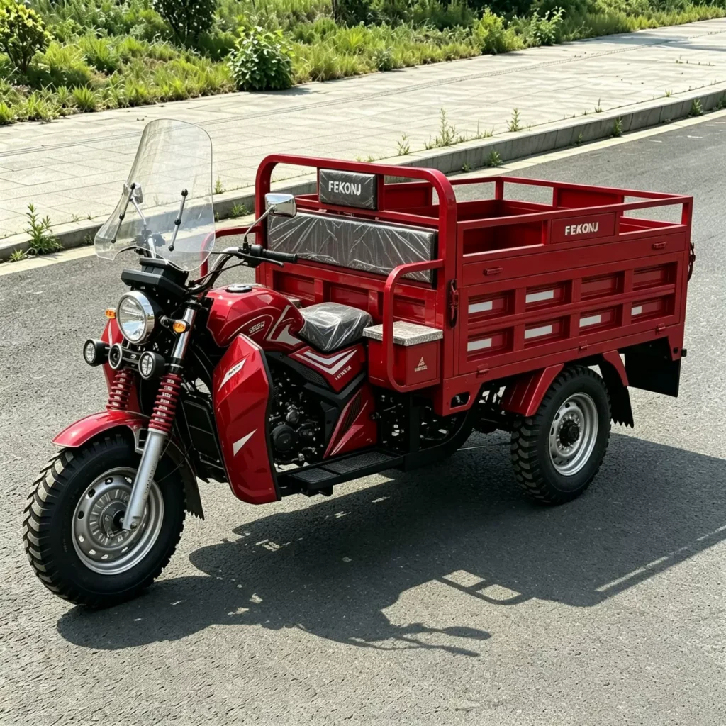 WeldSen Gasoline Cargo Tricycle for Nigeria & Ghana