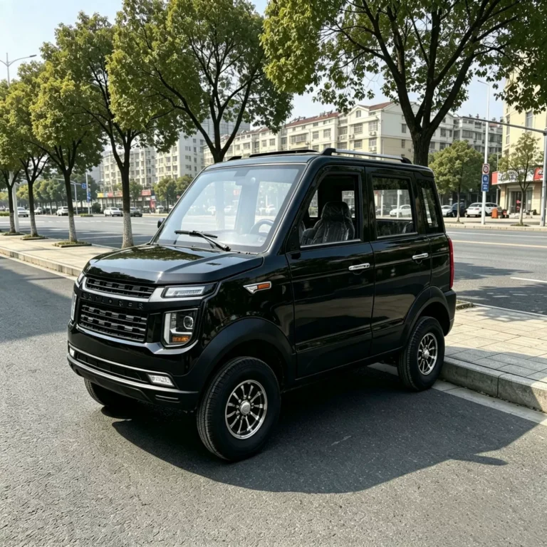 WeldSen Gasoline Enclosed Cabin Off-Road Three-Wheeled Motorcycle