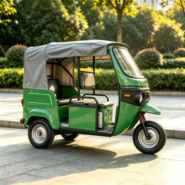 WeldSen Gasoline Fuel-Efficient Off-Road Passenger Tricycle